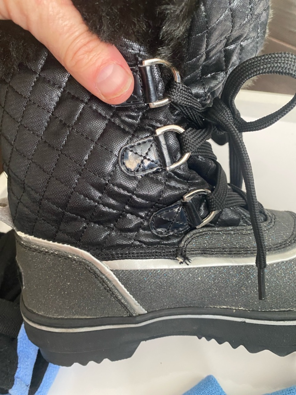 Baby Phat  Fur-Trim Winter 🥶 Boots 🥾 Women's 8.5 brand new